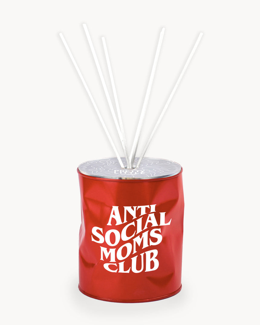 Air Freshener - "Anti Social Moms Club" - Red