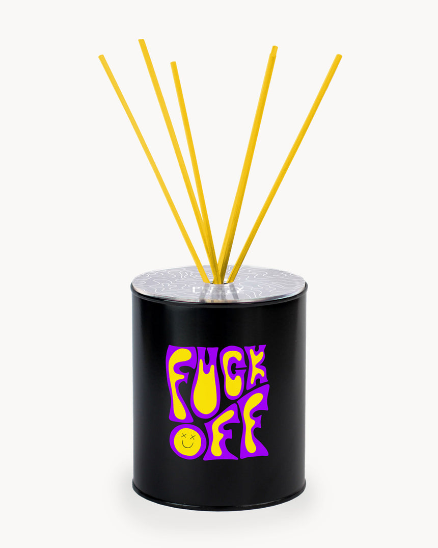 Air Freshener - "F**k OFF" - Black