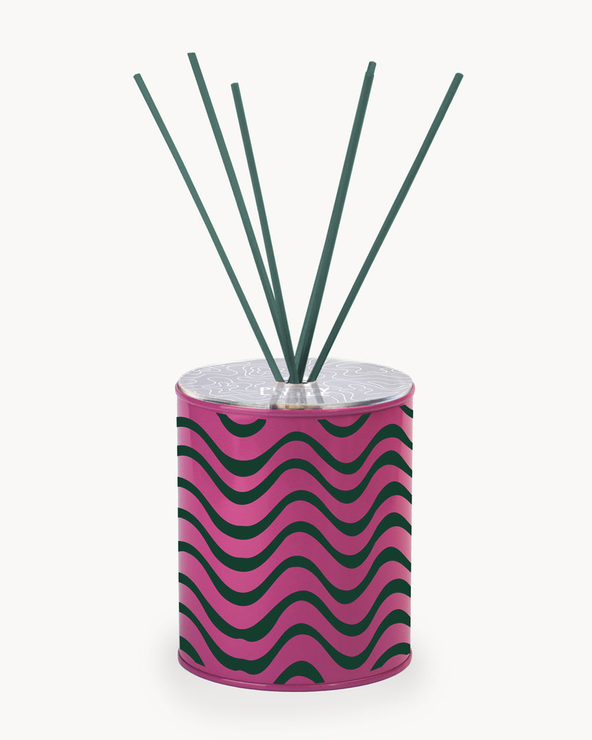 Air Freshener - "Waves" Black/Magenta