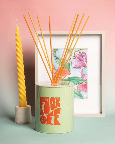 Air Freshener - " F**k OFF " - Off Wh