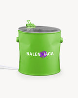 Lamp - “Bale-Smile" - Fluorescent Green