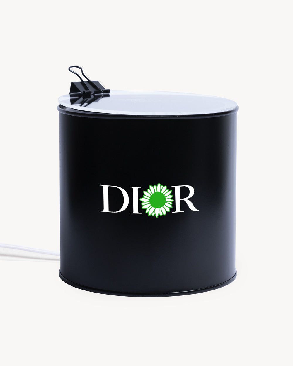 Lamp - “Flowers j'aDIOR” - Black