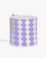 Lamp - "DNA" - White / Purple