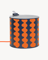 Lamp - "DNA" - Navy / Orange