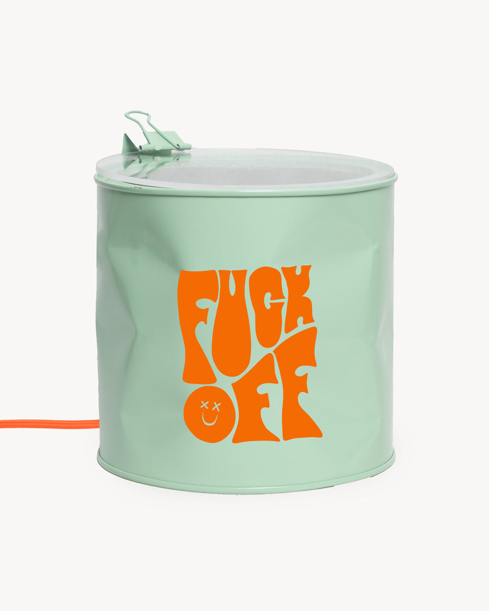 Lamp - “F**k OFF” - Off Wh