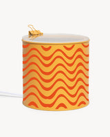 Lamp - “Waves” - Yellow / Orange
