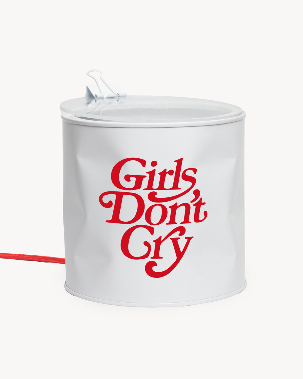 Lamp - "Girls Don't Cry" - White