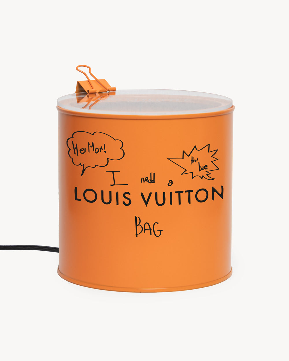 Lamp - “LOUIS Mom” - Orange