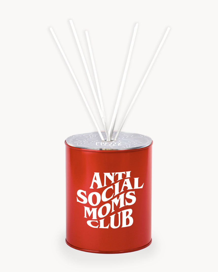 Air Freshener - "Anti Social Moms Club" - Red