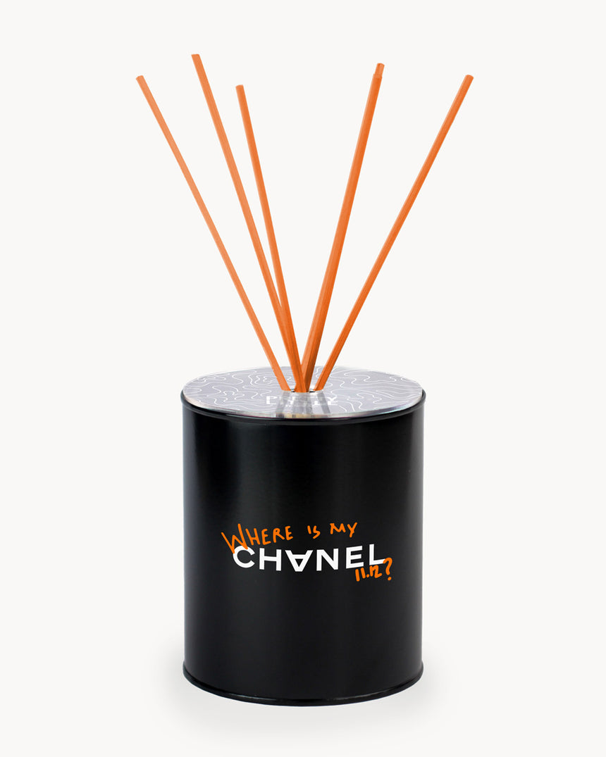 Air Freshener - "Where is my CC?" - Black / Orange