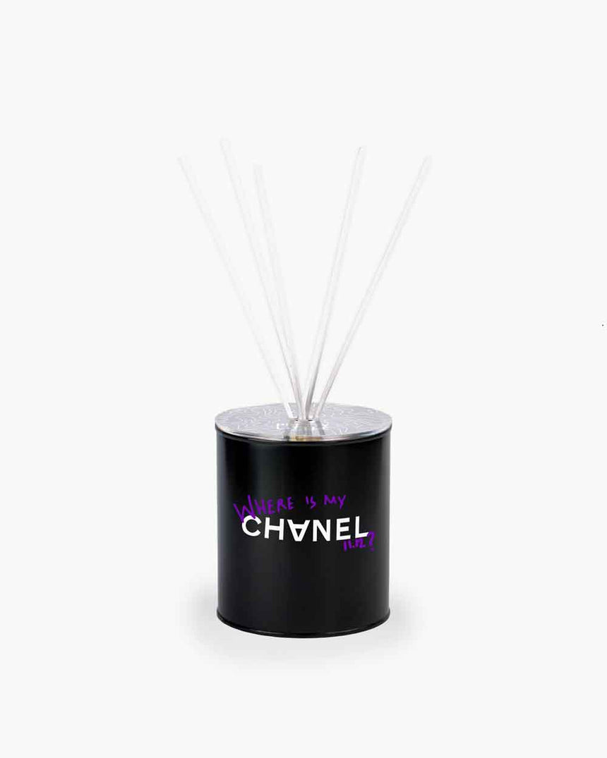 Mini Air Freshener - "Where is my CC?" Black/Purple