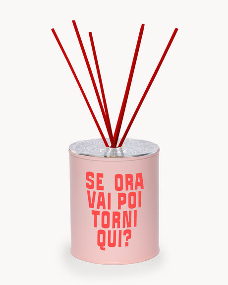 Perfumer - "If you go now will you come back here?"