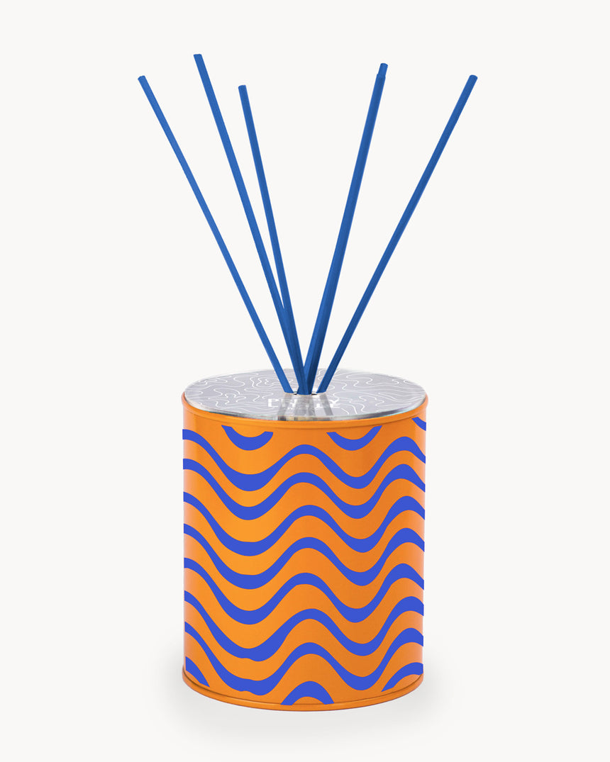 Air Freshener - "Waves" - Orange / Royal