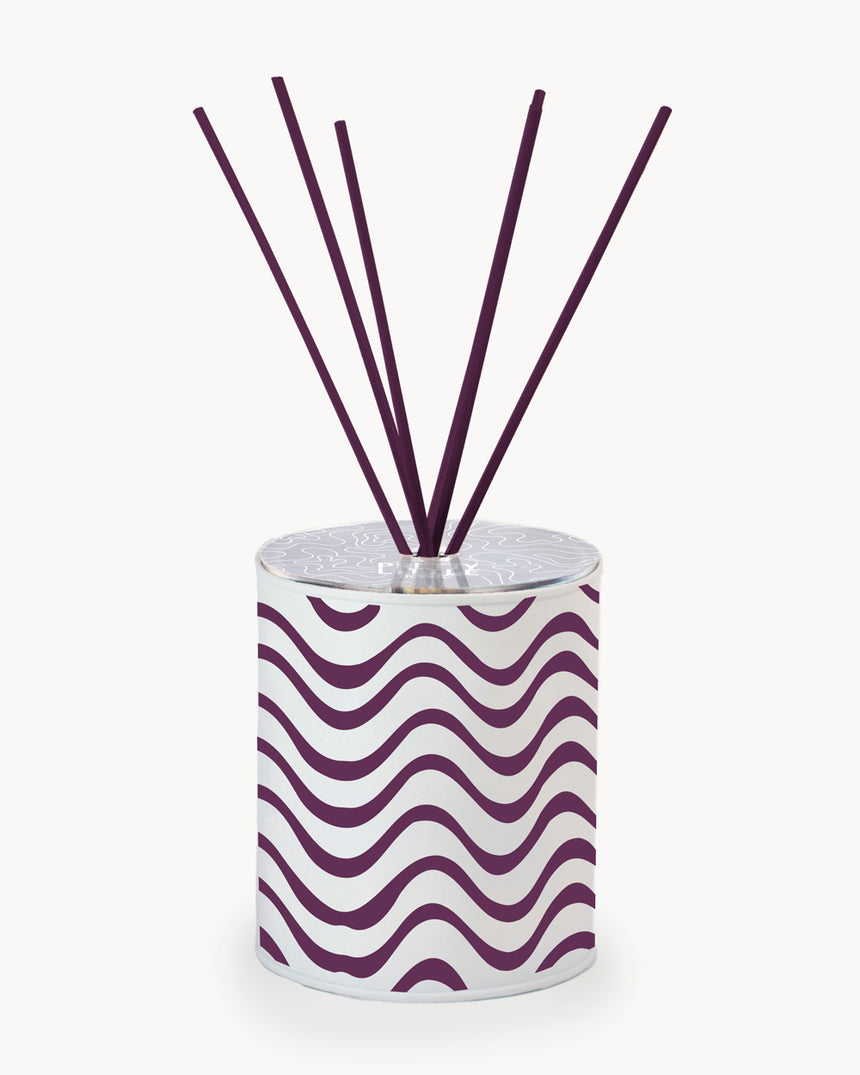 Air Freshener - "Waves" - White / Purple