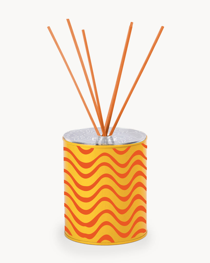 Air Freshener - "Waves" - Yellow / Orange