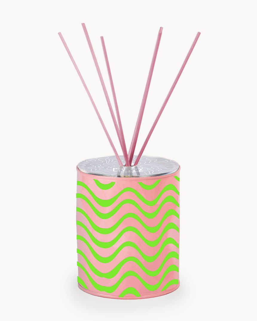 Air freshener - "Waves" Pink/Fluo Green