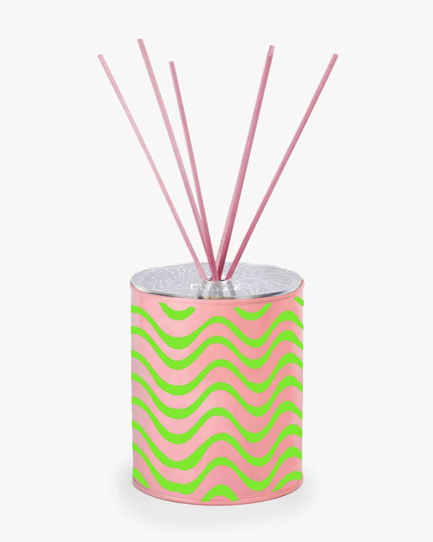 Air freshener - "Waves" Pink/Fluo Green