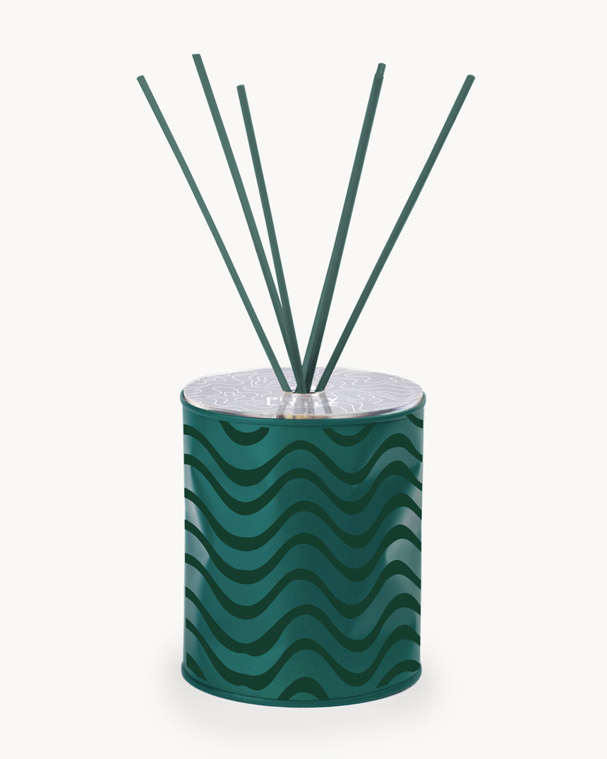 Air Freshener - "Waves" - Green / Dark Green