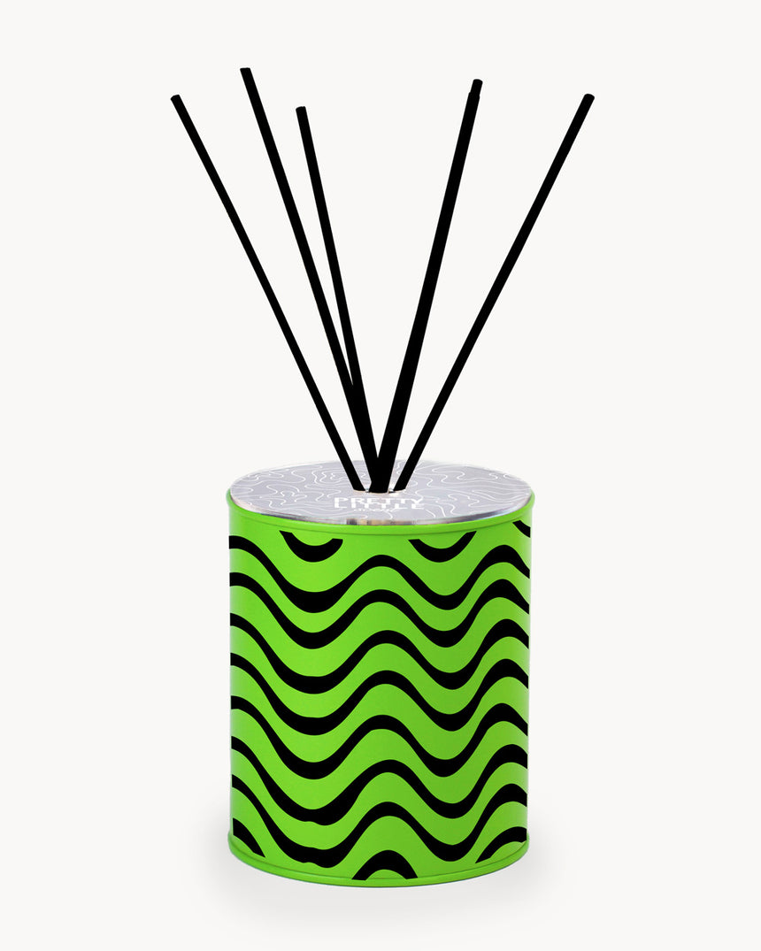 Air freshener - "Waves" Fluo Green