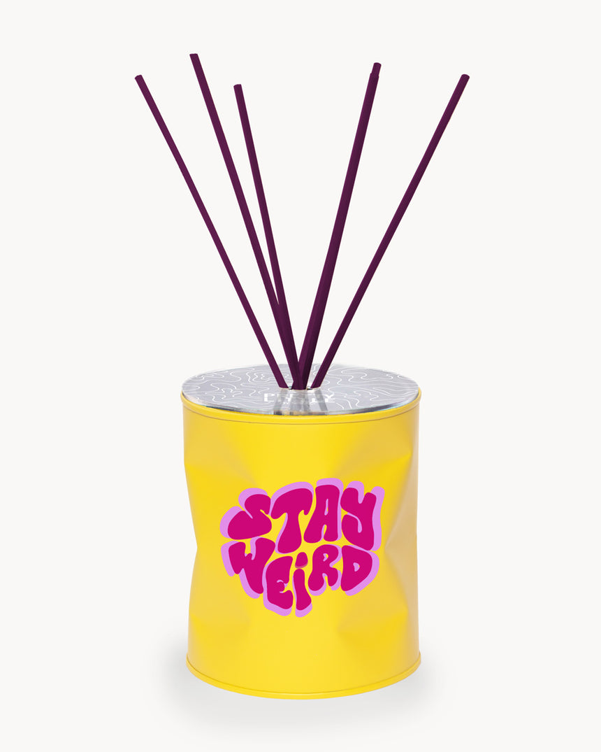 Air Freshener - "Stay Weird" - Yellow